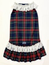 画像: ネイビータータン☆レース付きガーリーワンピ・１０号