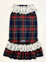 画像: ネイビータータン☆レース付きガーリーワンピ・７号