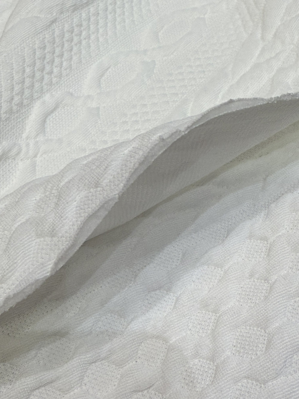 画像7: アランキルトニット☆タータンラインタンク（ホワイト）・６号